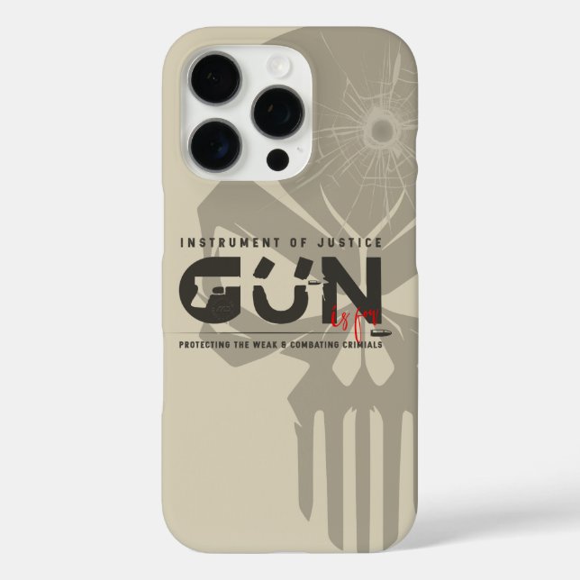 Monogram Art of Gun | Case-Mate iPhone Case (Back)