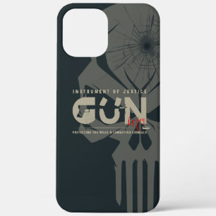 Monogram Art of Gun (Dark mode) iPhone 12 Pro Max Case