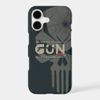 Monogram Art of Gun | iPhone 17 case (dark mode)