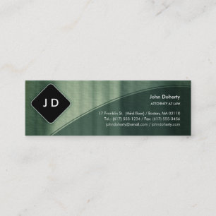Monogram Attorney at Law - Business Card