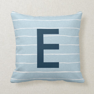 Monogram baby boy nursery cushion
