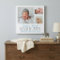 Monogram Baby Photo Collage Wrapped Canvas Print
