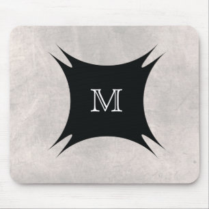 Monogram Back Personalise Mouse Pad