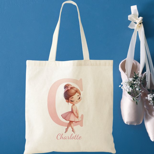 Monogram Ballerina Tote Bag (Creator Uploaded)