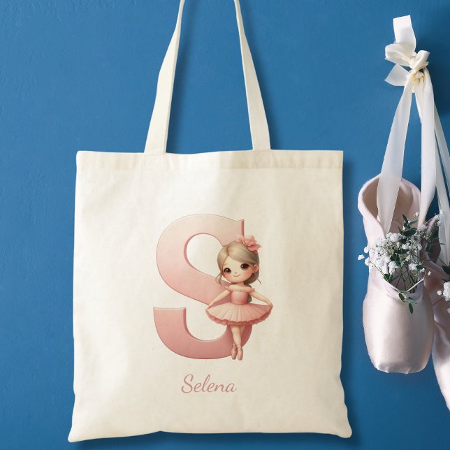 Monogram Ballerina Tote Bag (Creator Uploaded)