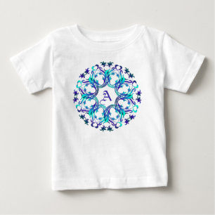 Monogram.Baroque element. Baby T-Shirt