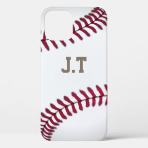 Monogram Baseball iPhone 12 Pro Case