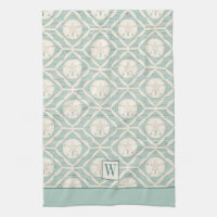 Monogram Beach Sand Dollar Pattern Baking