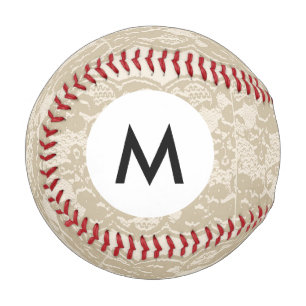 Monogram Beige lace Baseball