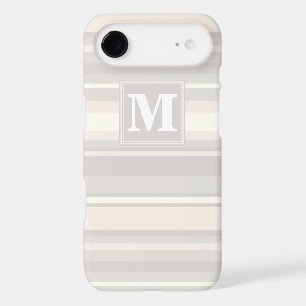 Monogram beige stripes