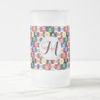 Monogram Billiards Ball Design