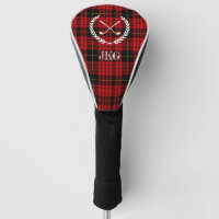 Monogram Black Red Wallace Tartan Plaid