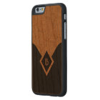 Monogram Black Tan Elegant Wooden