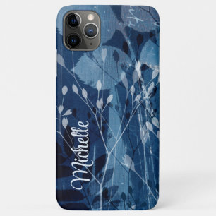 Monogram Blue & White Botancial Watercolor Case-Mate iPhone Case