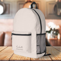 Monogram Blush Pink | Modern Minimalist Feminine