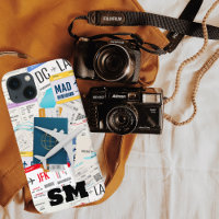 Monogram Boarding Pass, Plane Ticket collage, Fun