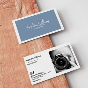 Monogram Boho Stylish Modern Minimalist Business Card