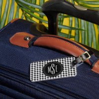 Monogram, Buffalo Check Plaid Black and White