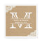 Monogram Burlap & Lace Rustic Wedding