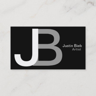 Monogram Business Card