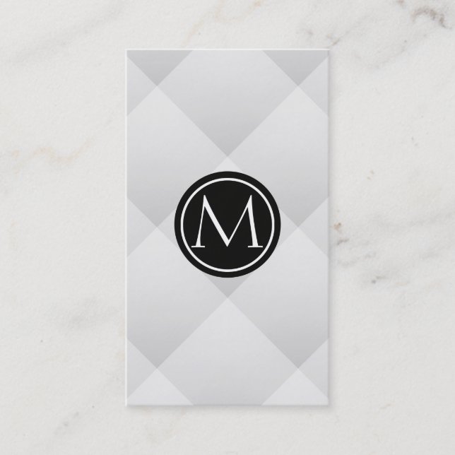 Monogram Business Card (Front)