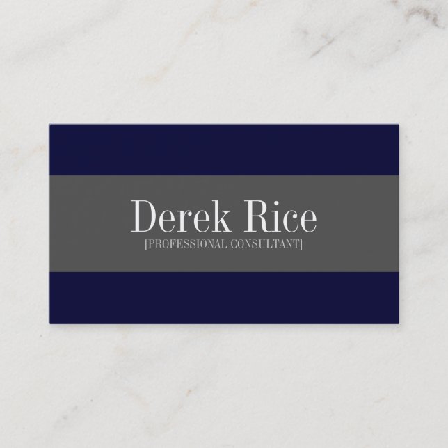 Monogram Business Cards (Front)