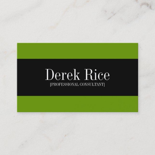 Monogram Business Cards (Front)