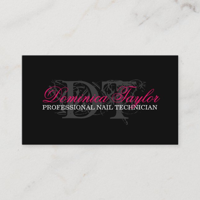 Monogram Business Cards (Front)
