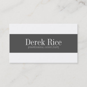 Monogram Business Cards