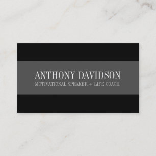 Monogram Business Cards