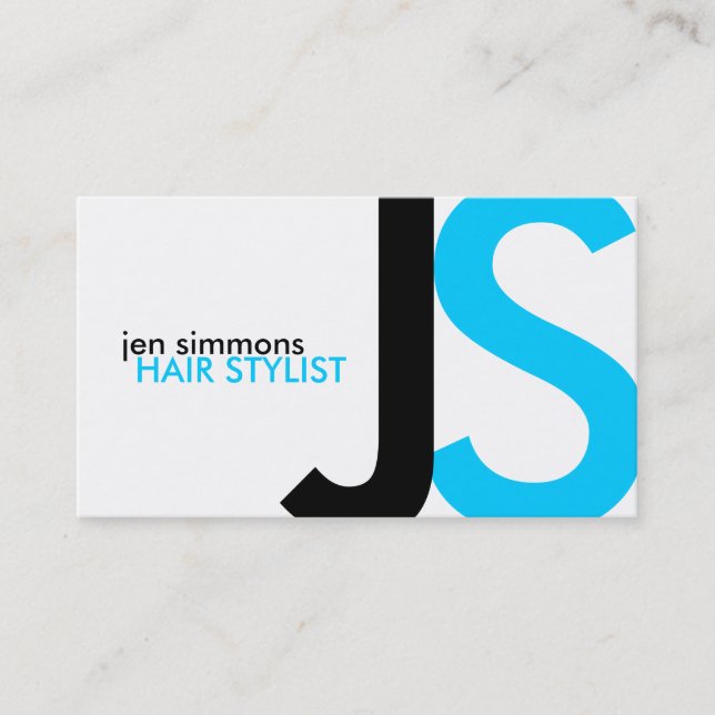 Monogram Business Cards (Front)