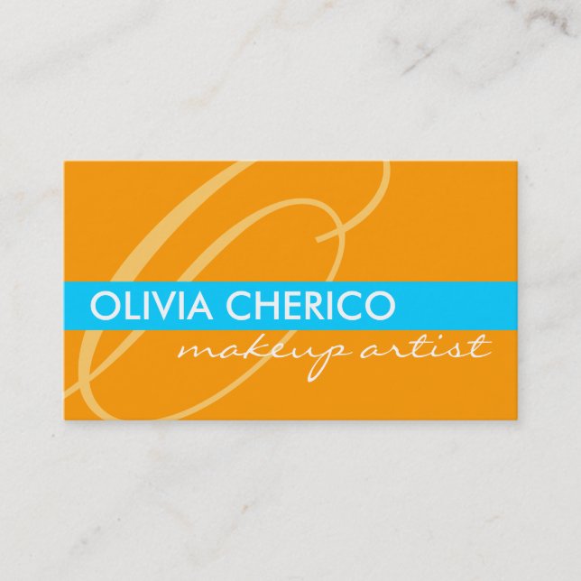 Monogram Business Cards (Front)