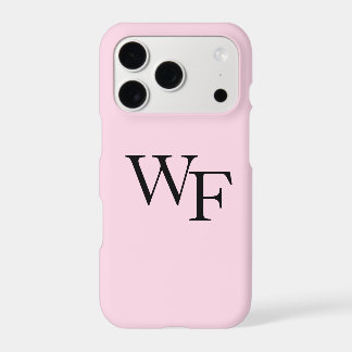 Monogram Business iPhone 15 Case