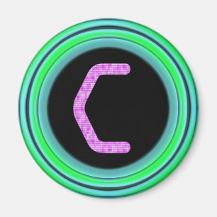 Monogram "C" Magnet