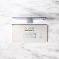 Monogram Calligraphy Elegant Beige