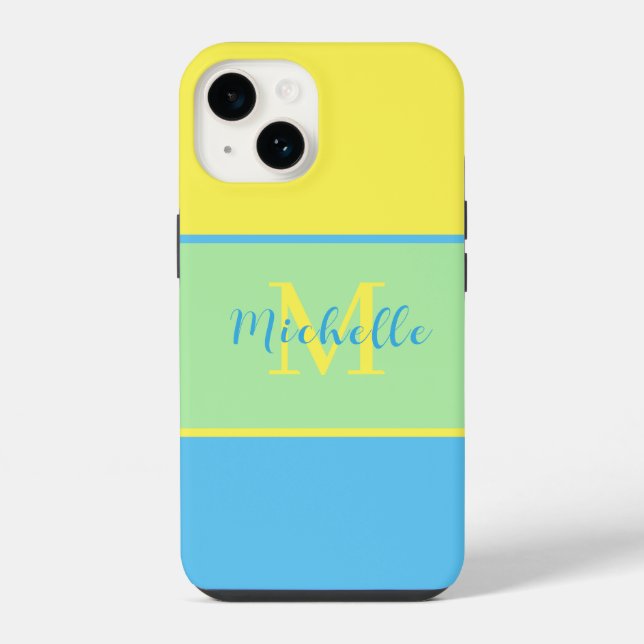 Monogram  Case-Mate iPhone 14 case (Back)