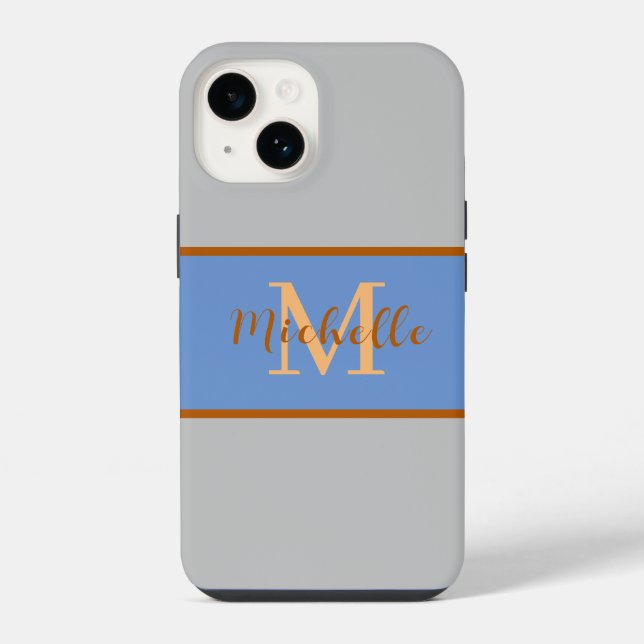 Monogram  Case-Mate iPhone 14 case (Back)