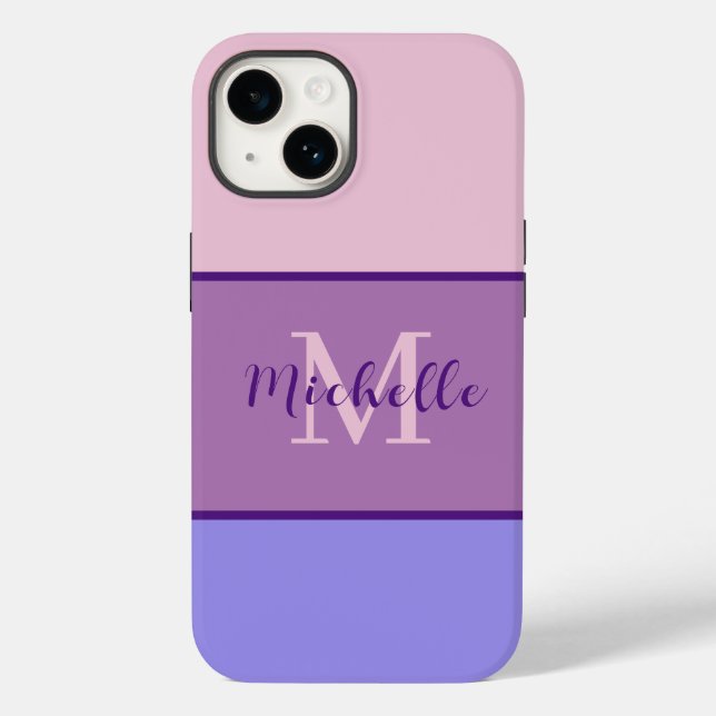 Monogram  Case-Mate iPhone 14 case (Back)