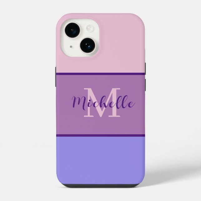 Monogram  Case-Mate iPhone 14 case (Back)