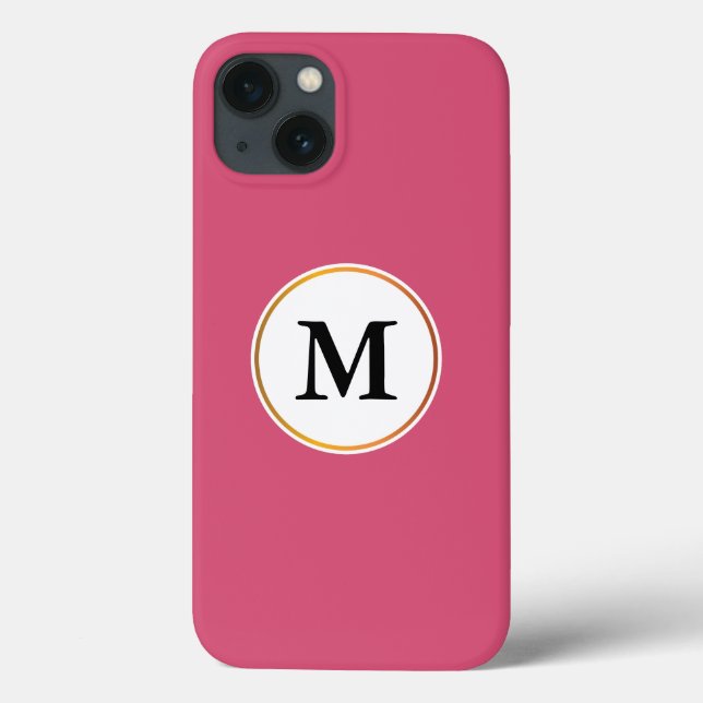 monogram Case-Mate iPhone case (Back)
