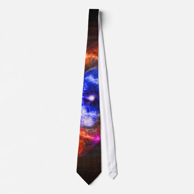 Monogram Cats Eye Nebula Tie (Front)