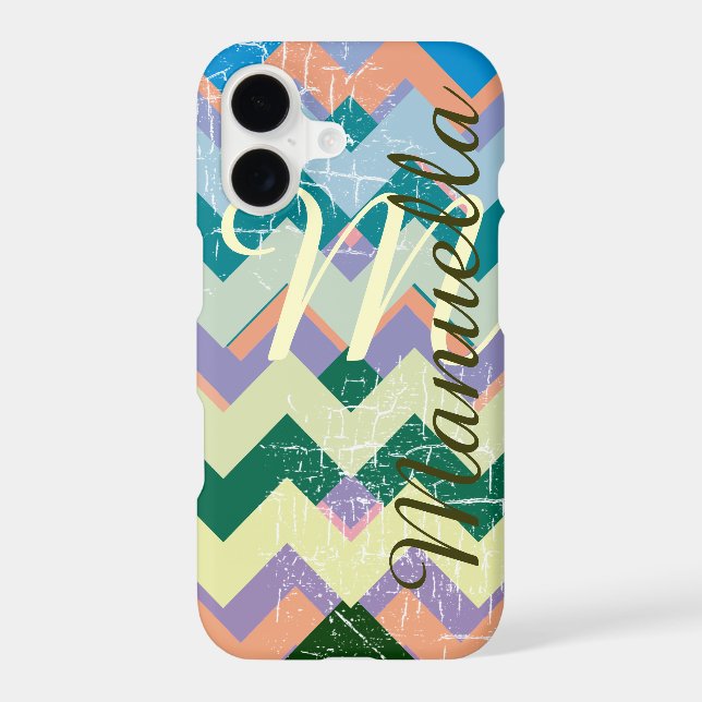 monogram chevron stripes (Back)