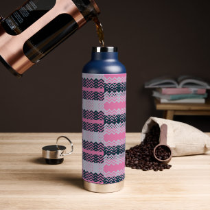 Monogram Chic Groovy Water Bottle