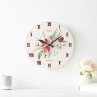 Monogram Christmas Gift Poinsettia Christmas