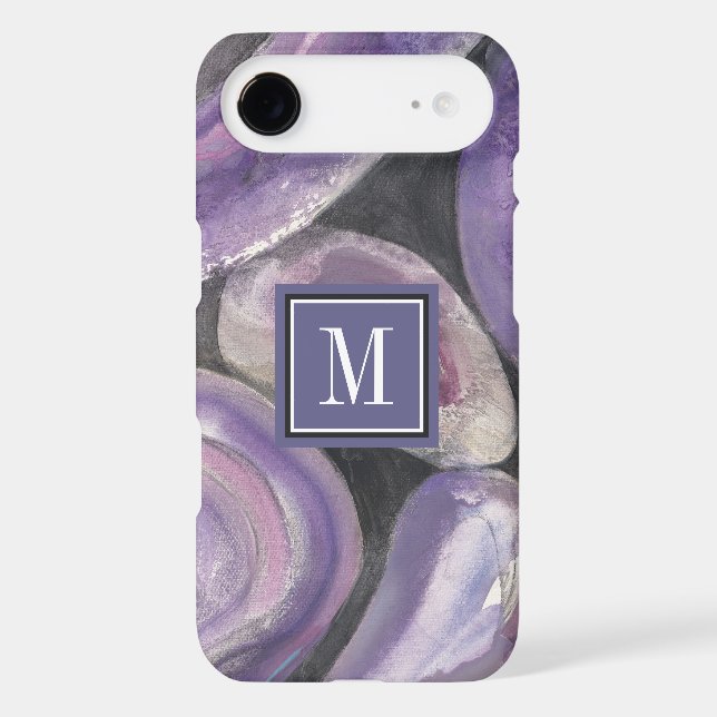 Monogram | Circle Rain Case-Mate iPhone Case (Back)