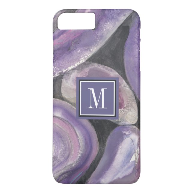 Monogram | Circle Rain Case-Mate iPhone Case (Back)