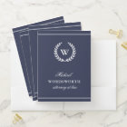 Monogram Classic Elegant Professional Folder
