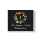 Monogram Classic Holly Wreath Custom Christmas