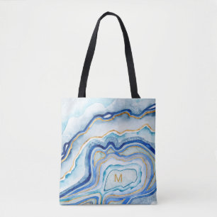 Monogram Cobalt Agate II Tote Bag