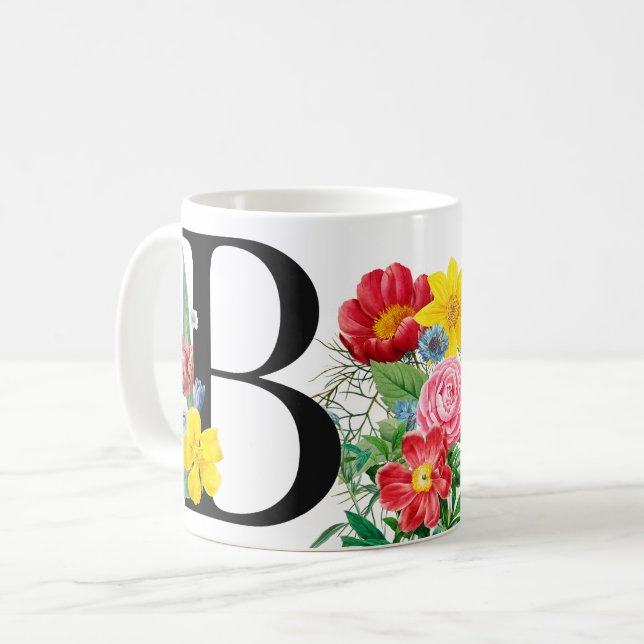 Monogram Coffee Mug (Front Left)